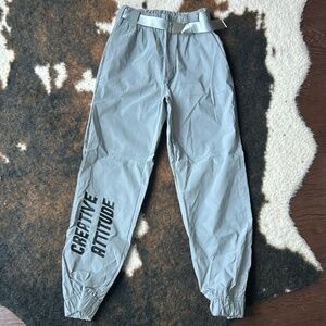 Bershka infrared light 💡 pants , size small  Waterproof pants  Crazy super